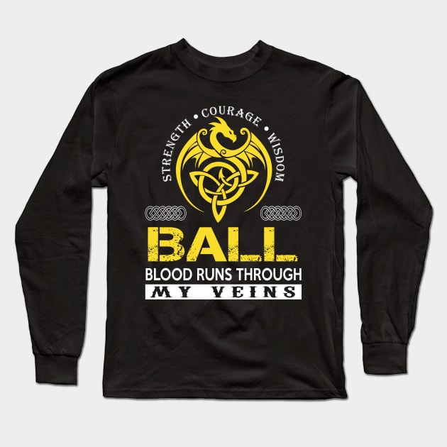 BALL Long Sleeve T-Shirt by isaiaserwin